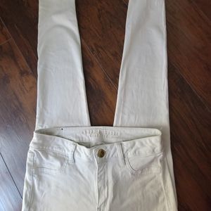 American Eagle, White Skinny Jegging